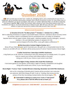 October 2025 Deer Run RV Park Newsletter
