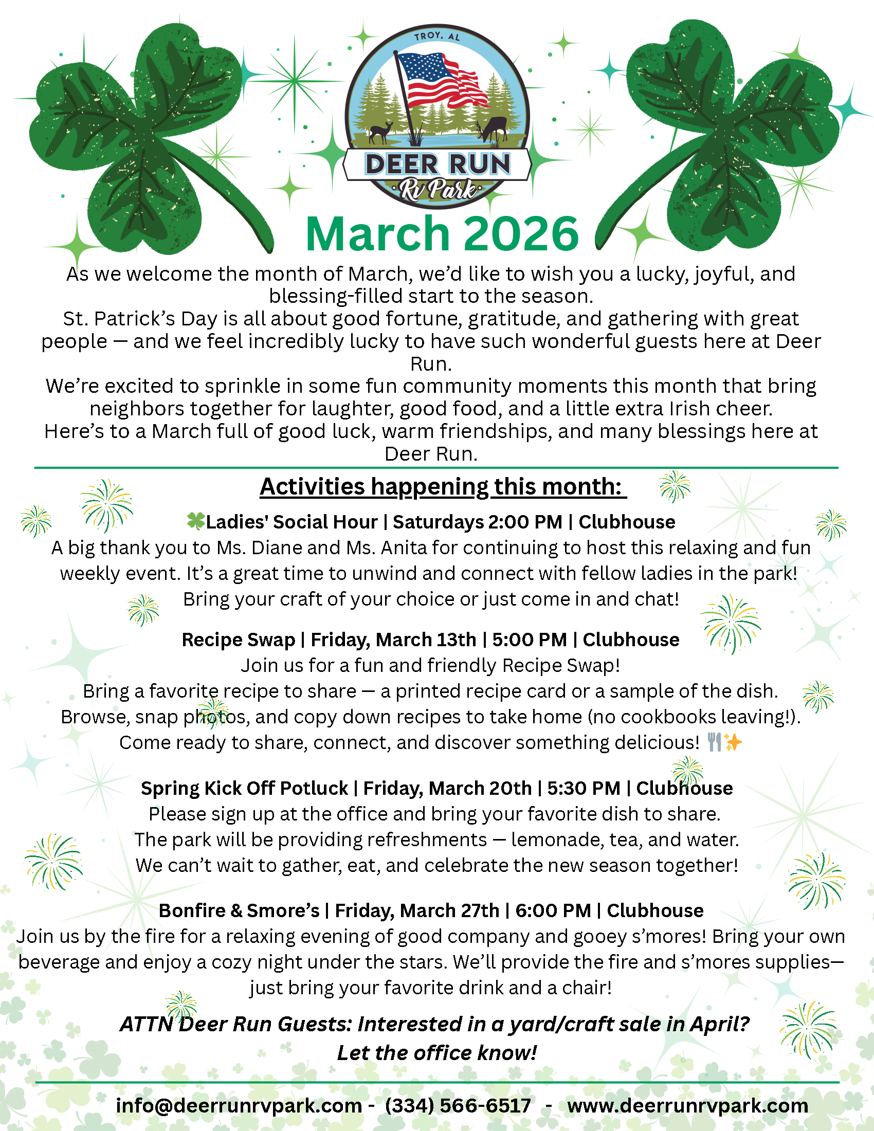 Newsletter - March 2026